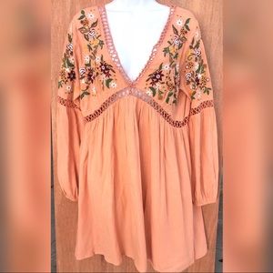 Francesca embroidered festival dress